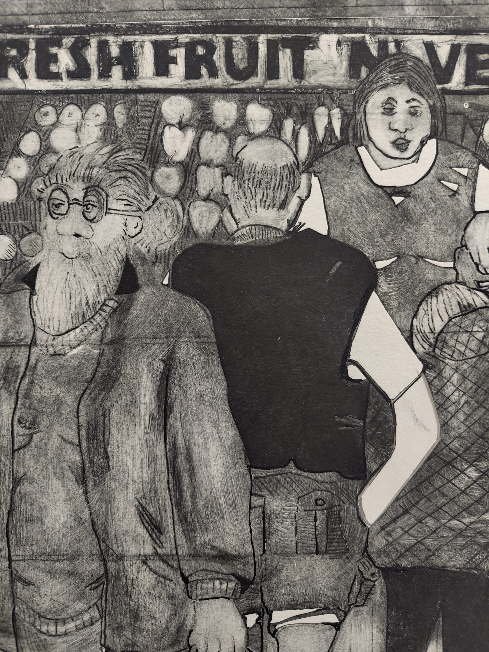 Drawing (daytime) – Art in the Market